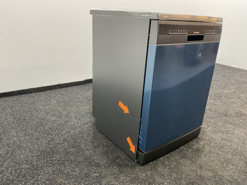 Siemens vaatwasser SN23EC03ME - Vrijstaand - Zwart
