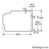 Bosch inbouw combi-oven CMG636BS2 - Serie 8 