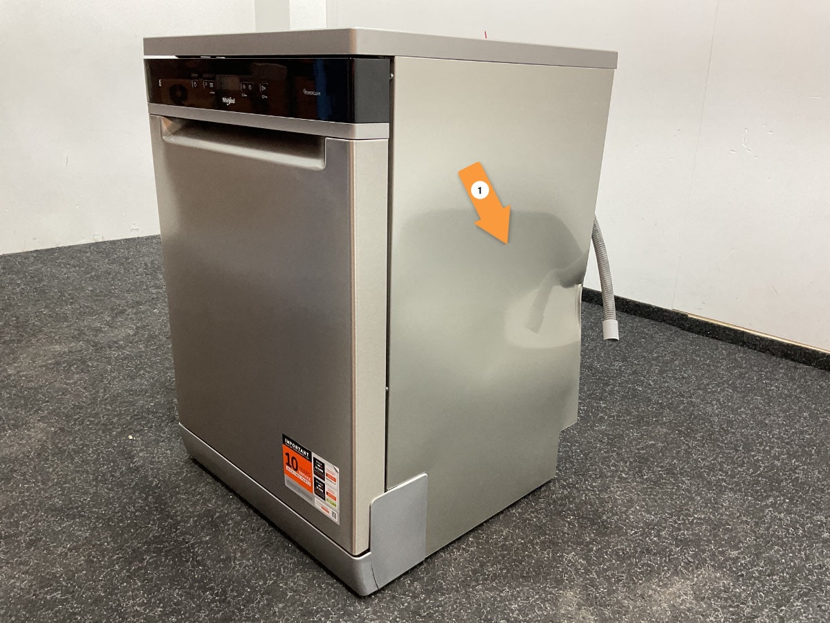 Whirlpool vaatwasser WH3FB14BN7A0X - Vrijstaand