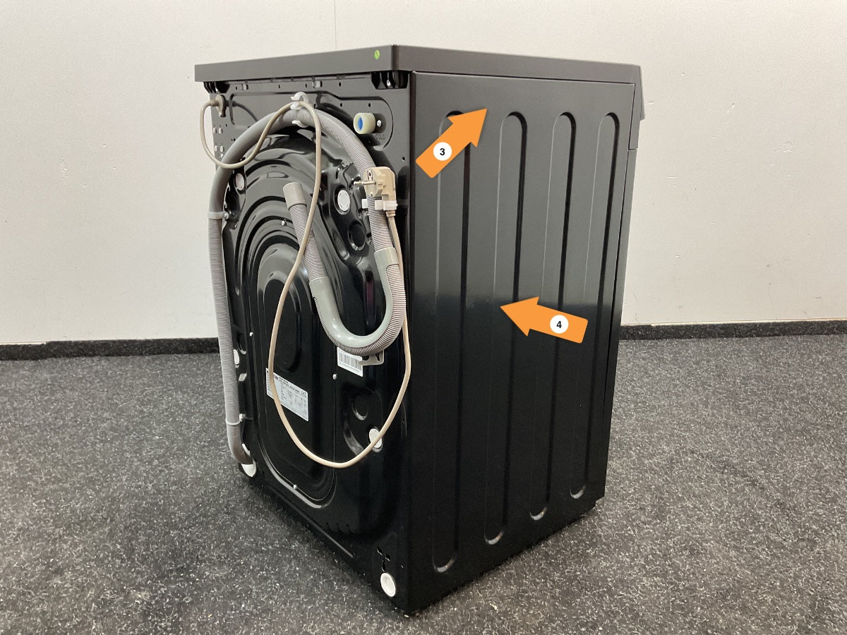 Inventum wasmachine VWM9010B - 9kg - Zwart