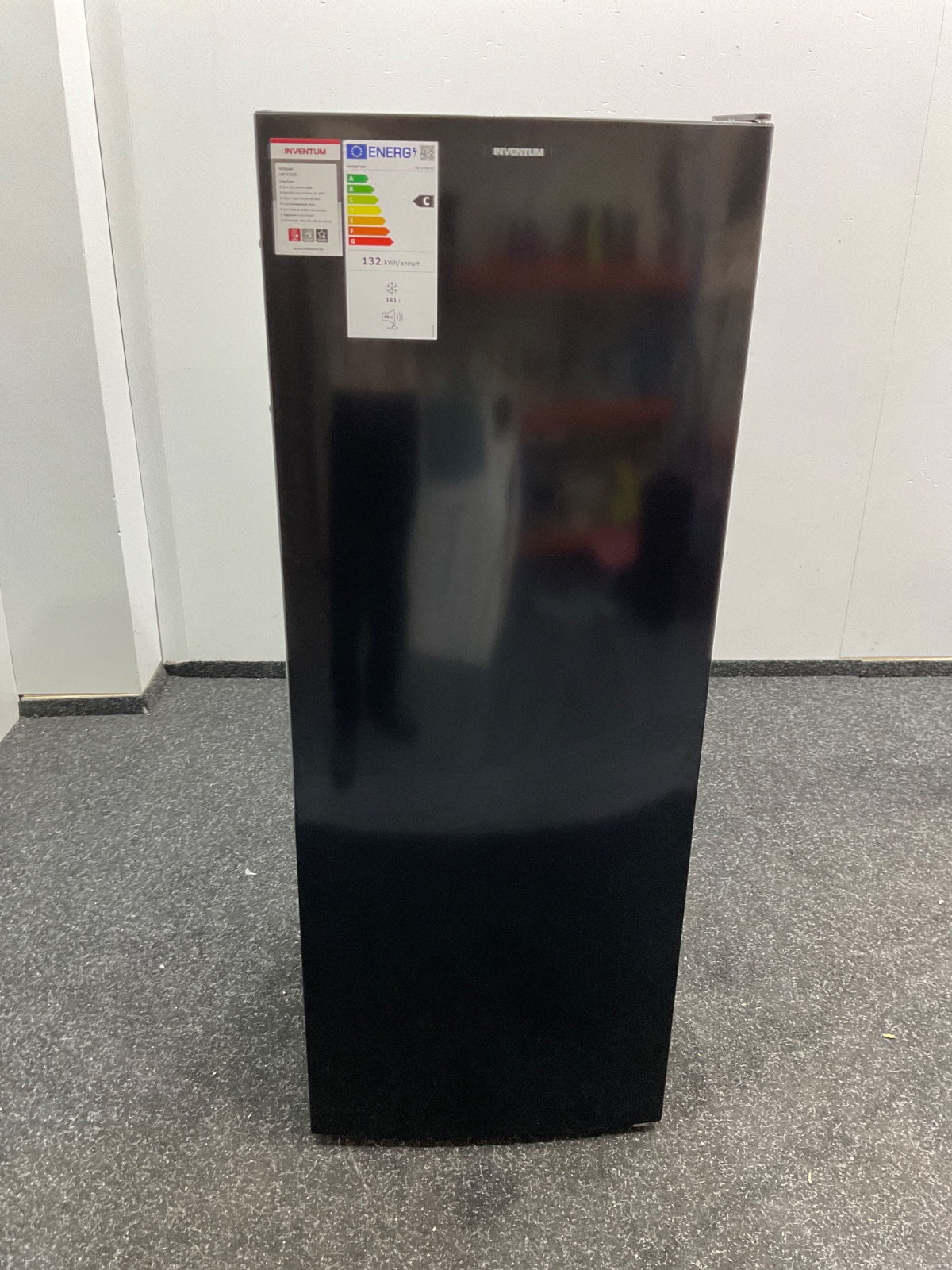 Inventum vrieskast VR1430B - Vrijstaand - Zwart