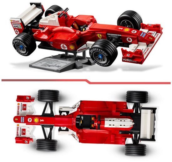 LEGO Icons Ferrari F2004 en Michael Schumacher - 11375