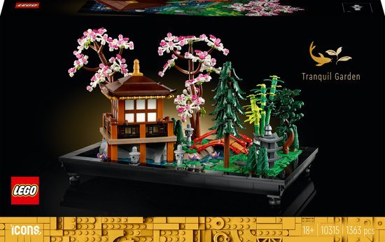 LEGO Icons Rustgevende tuin Botanisch - 10315