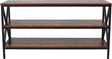 SensaHome vintage tv-meubel 140x40x62,5 cm bruin