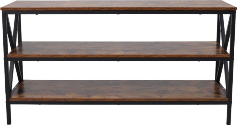 SensaHome vintage tv-meubel 140x40x62,5 cm bruin