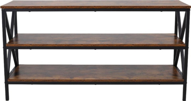 SensaHome vintage tv-meubel 140x40x62,5 cm bruin