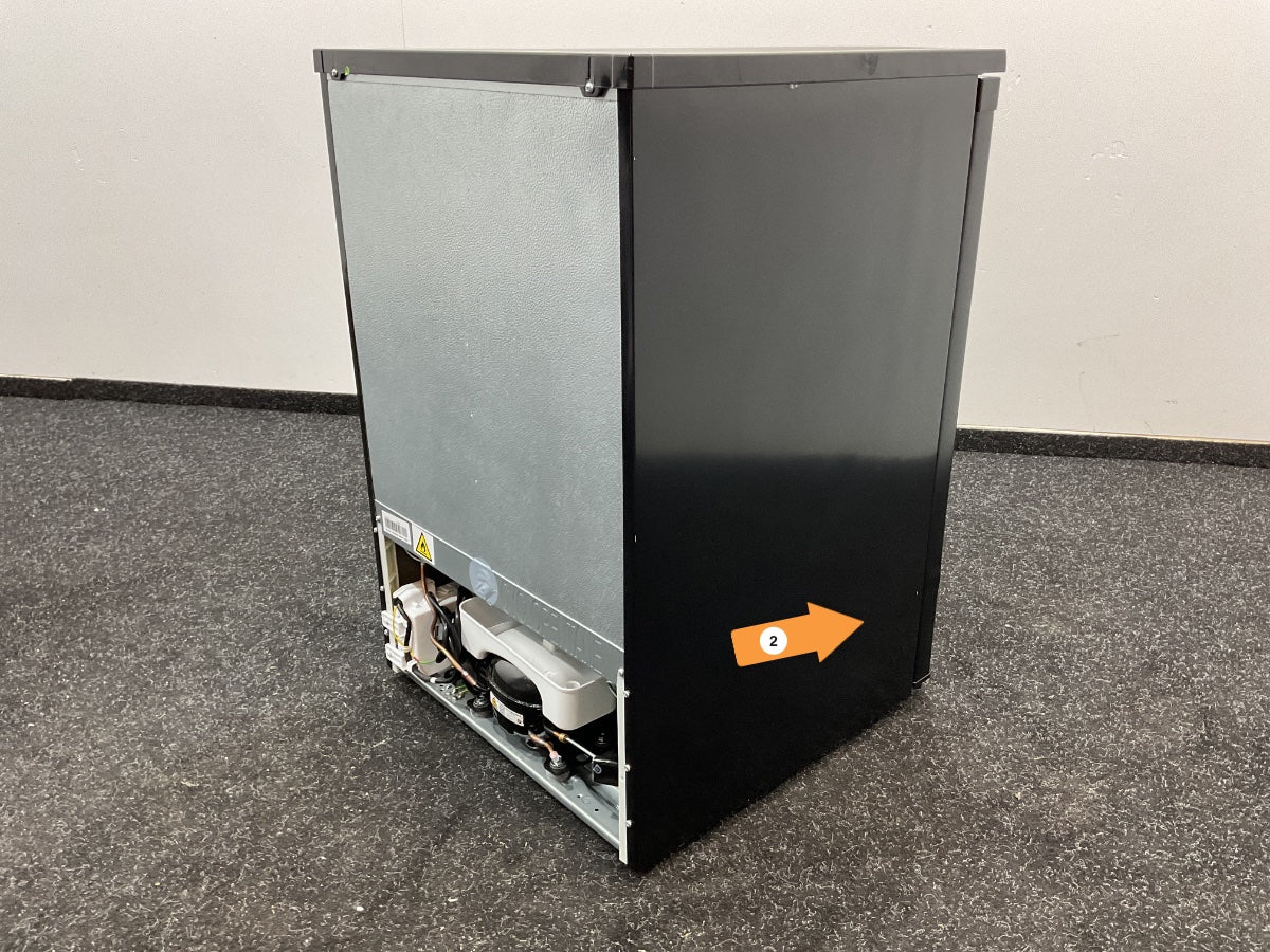 Inventum koelkast KK550B - Tafelmodel - Zwart
