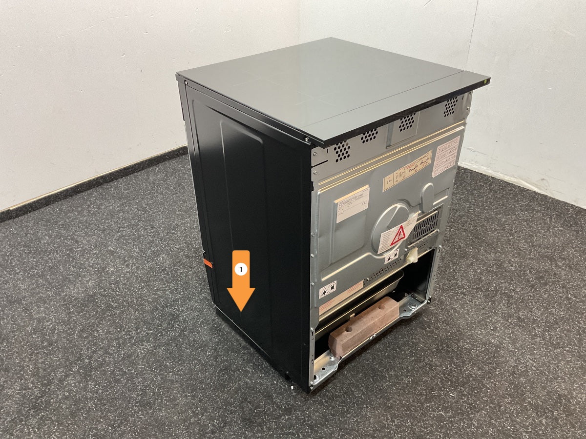Bosch inductiefornuis HLN39A060U - Serie 4 - zwart