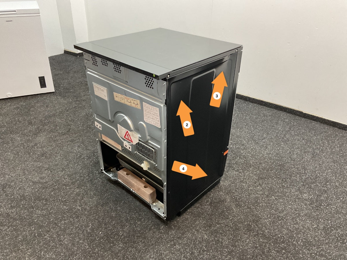 Bosch inductiefornuis HLN39A060U - Serie 4 - zwart