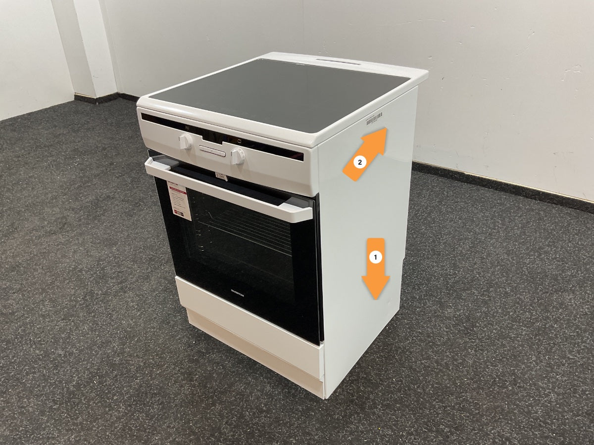 Inventum inductie fornuis VFI6042WIT 