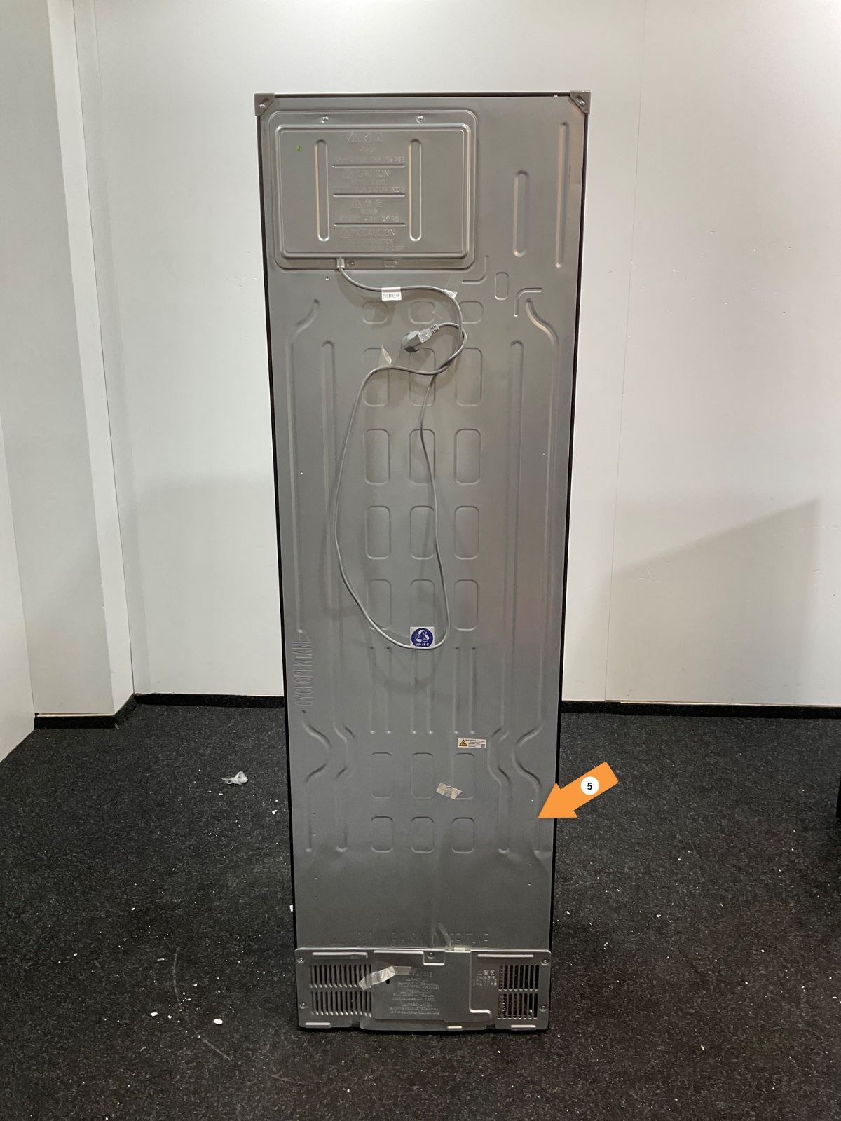LG koelkast GBP62MCNBC - 384L - Mat Zwart