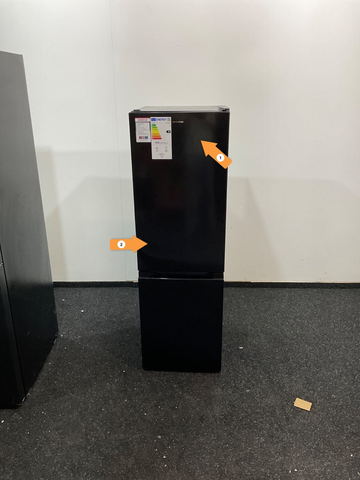 Inventum koelkast KV1500B - Zwart