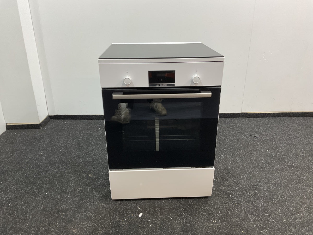 Bosch inductiefornuis HLR390020 - Serie 4 - Wit