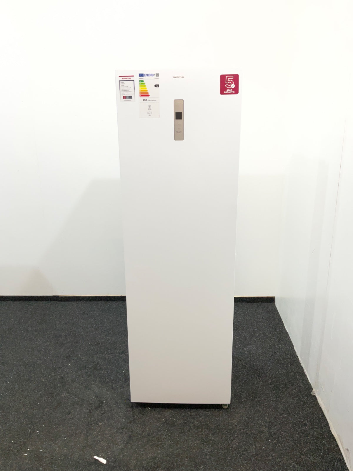 Inventum vrieskast VR1850W - Tot -15°C - Wit