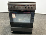 Inventum gasfornuis VFG6034WGZWA - Elektrische oven - Zwart
