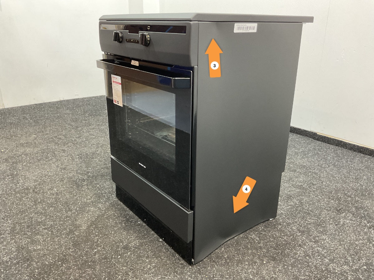 Inventum inductie fornuis VFI6042ZWA - Zwart