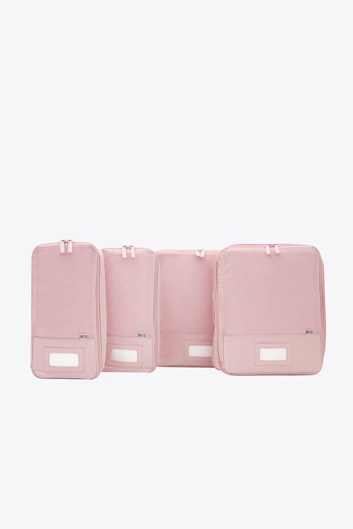 Tassen - Béis The Compression Packing Cubes 4 pc | roze
