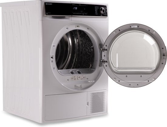 Sharp warmtepompdroger KDHHH8S7GW21BX - Wit