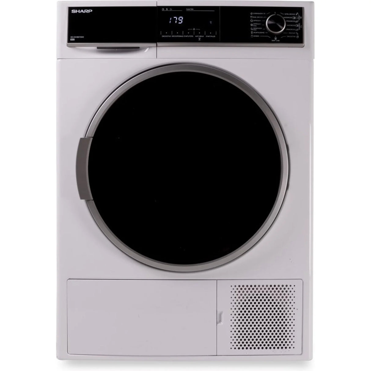Sharp warmtepompdroger KDHHH8S7GW21BX - Wit