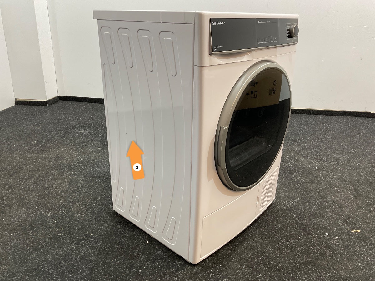 Sharp warmtepompdroger KDHHH8S7GW21BX - Wit