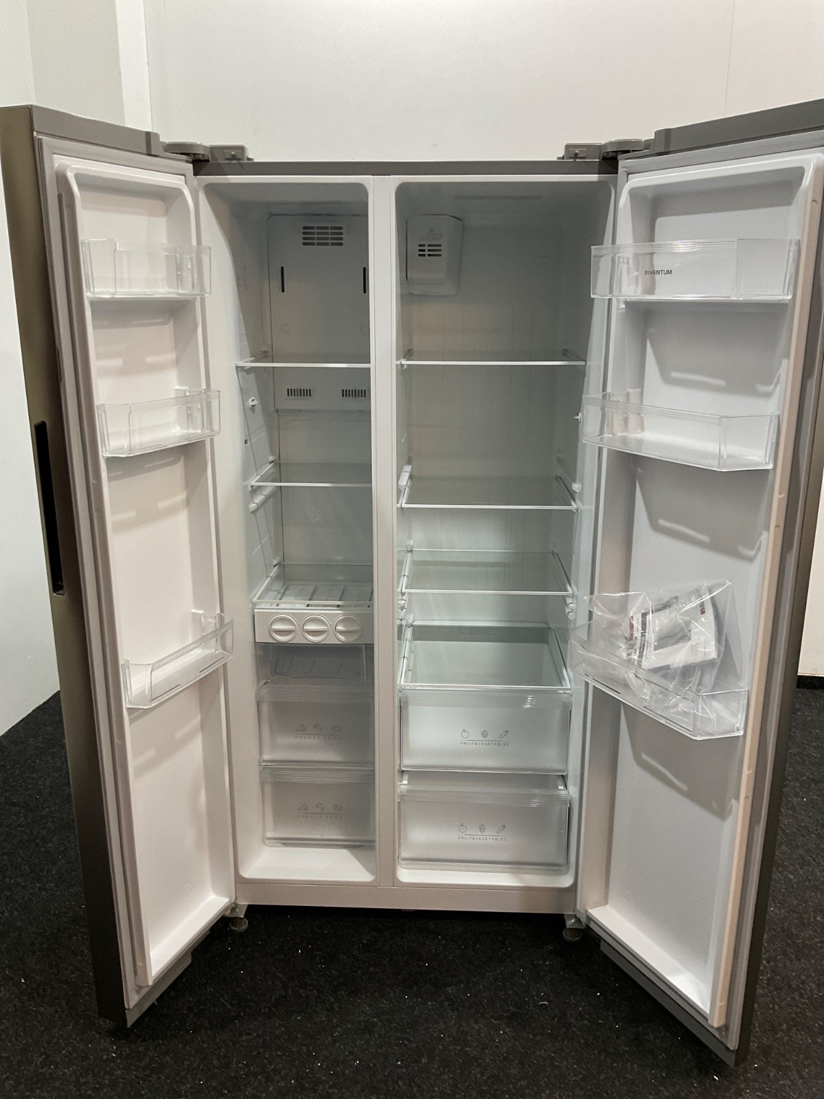 Inventum Amerikaanse koelkast SKV0178R - RVS