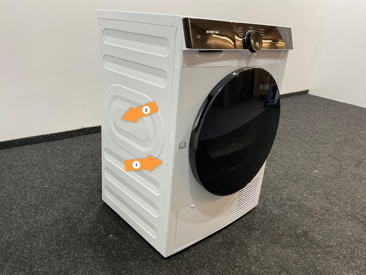 Inventum warmtepompdroger VDW8020W - 8kg - Wit