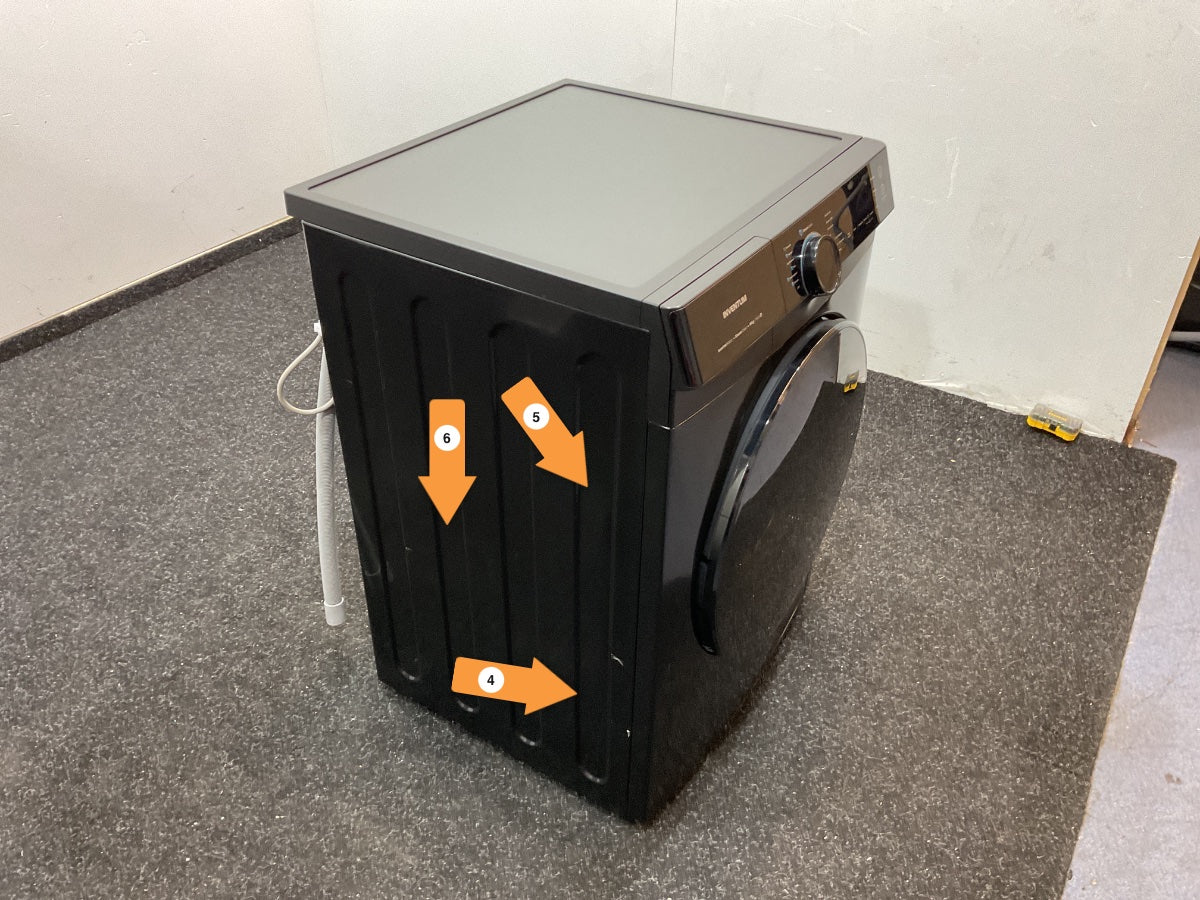 Inventum wasmachine VWM1010B - 10kg - Zwart