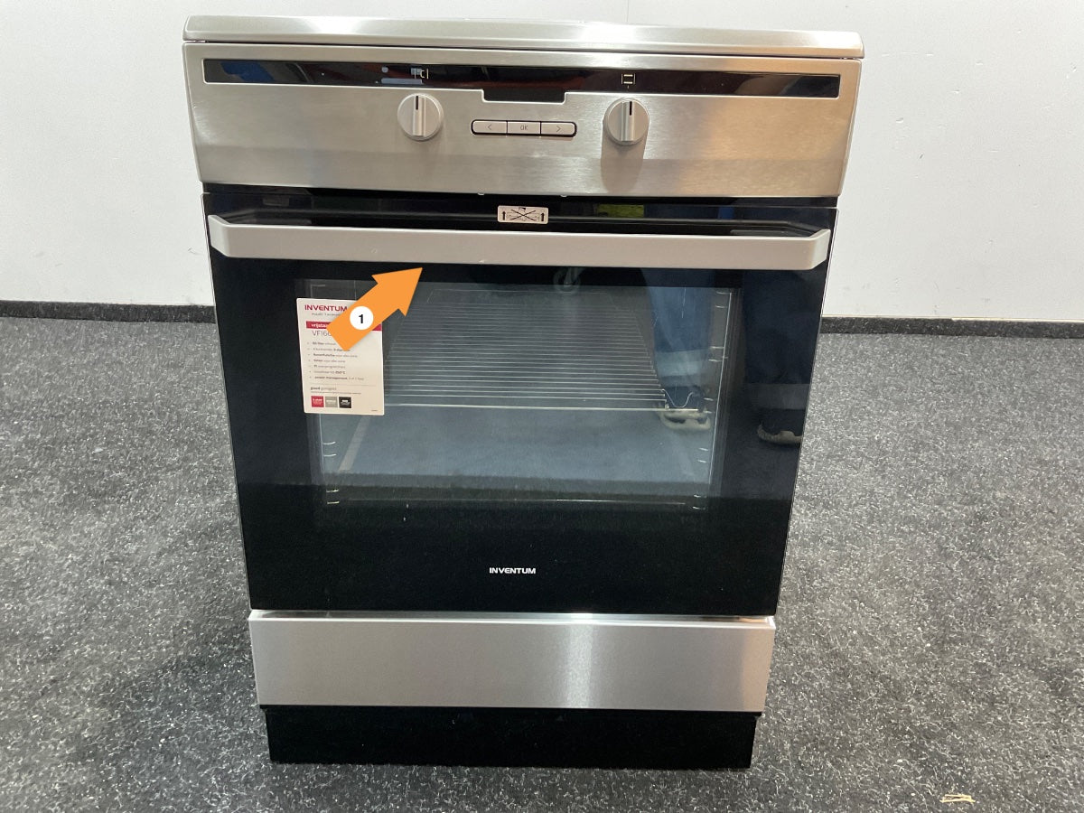 Inventum inductie fornuis VFI6042RVS - RVS/Zwart 