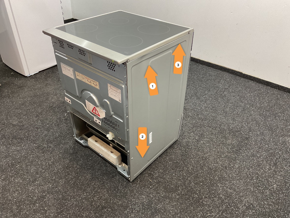 Bosch keramisch fornuis HKR39C250 - RVS