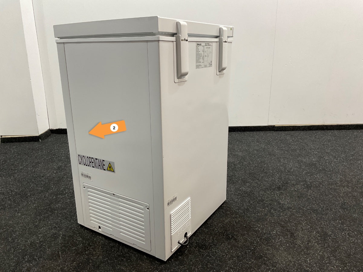 Tomado vrieskist TCF0991W - 99 liter - tot -15 graden