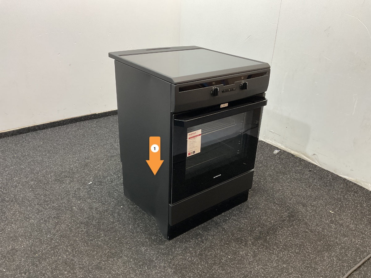 Inventum inductie fornuis VFI6042ZWA - Zwart