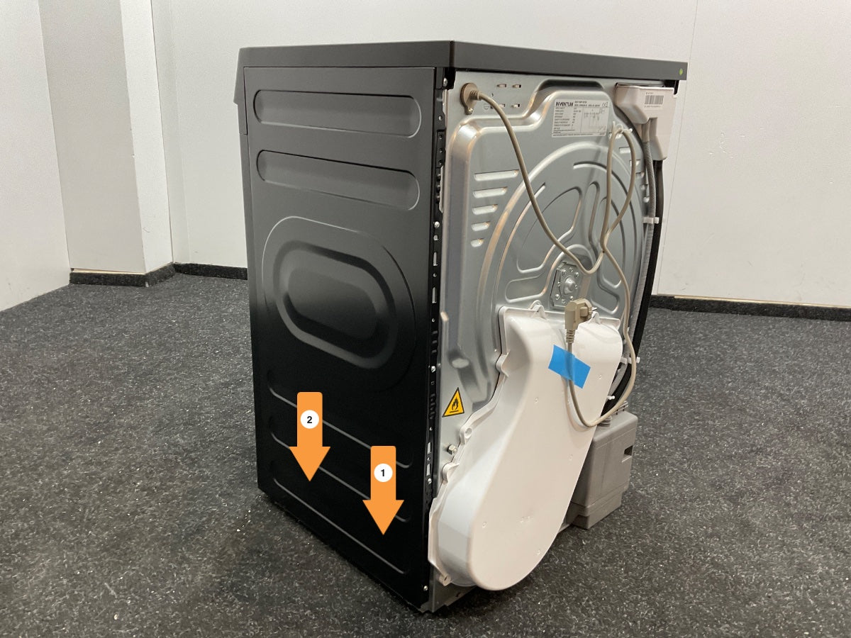 Inventum warmtepompdroger VDW8030B - 8kg - Zwart