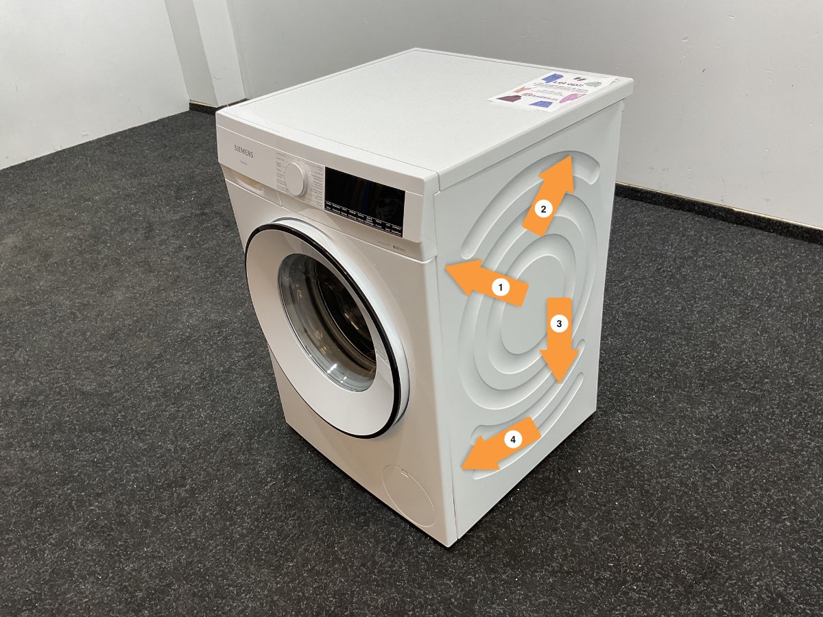 Siemens wasmachine WG46G2ZEFG - iQ500 - 9 kg - Wit