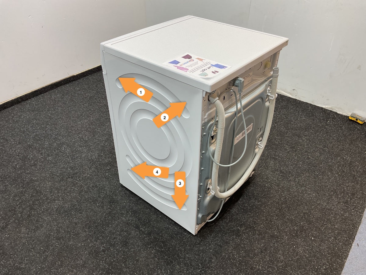 Siemens wasmachine WG46G2ZEFG - iQ500 - 9 kg - Wit