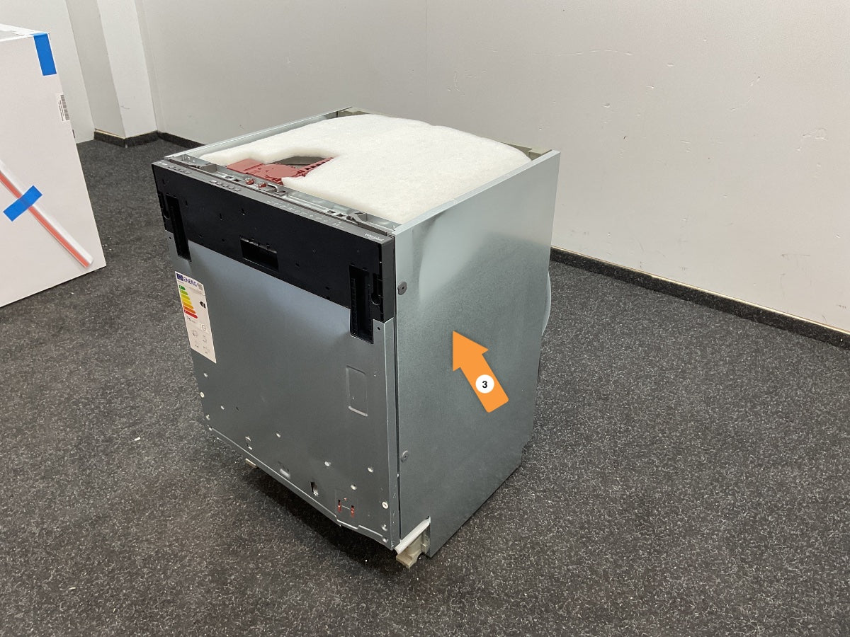 Whirlpool inbouw vaatwasser W7IHP40LC - met besteklade