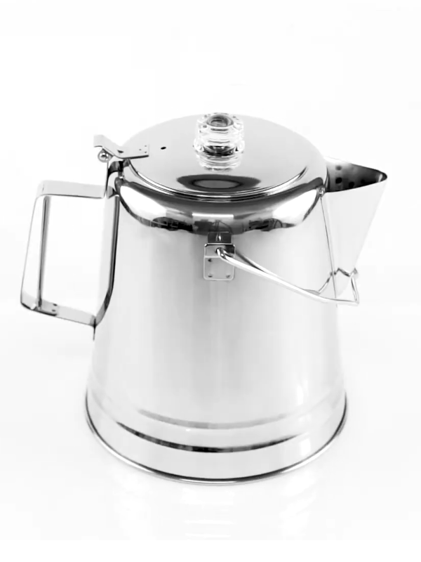 Glacier RVS Percolator Koffiezetter – 1,2 Liter
