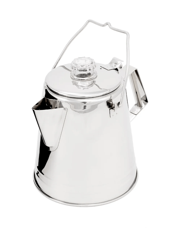 Glacier RVS Percolator Koffiezetter – 1,2 Liter