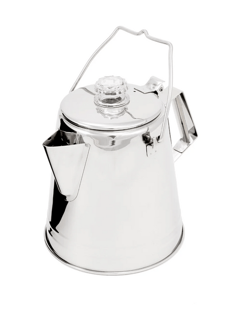 Glacier RVS Percolator Koffiezetter – 1,2 Liter