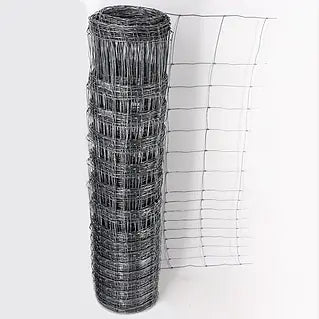 Wildraster / Bosomheining 50 meter – Verzinkt draadgaas 100/08/15 – Geknoopt gaas 