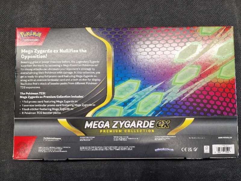 Pokémon - Mega Zygarde Premium ex Box