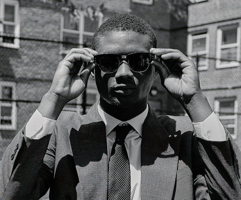 Rayban - Asap Rocky - MEGA CLUBMASTER BLACKED OUT COLLECTION