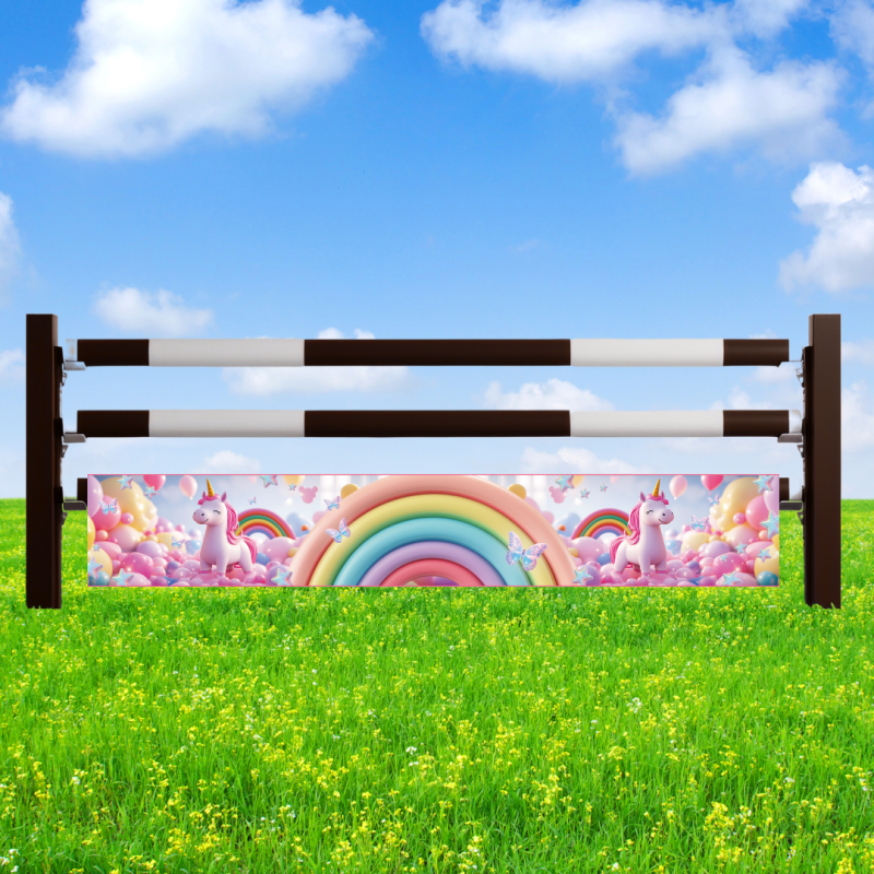 Jumpbanners - Hinderniszeil bixie unicorn dreams