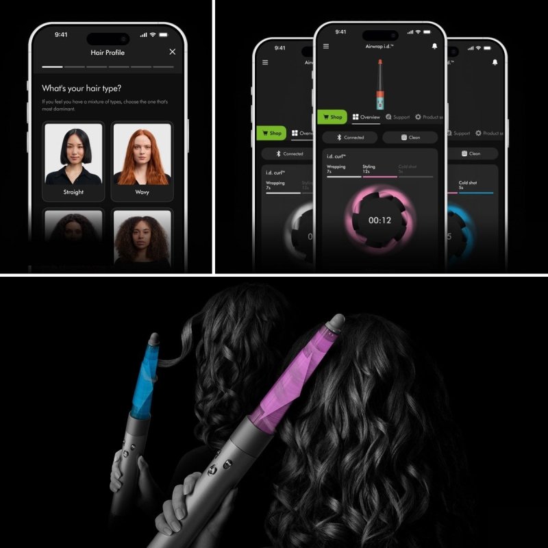 Dyson Airwrap i.d. Straight + Wavy multistyler - Ceramic Pink - Coanda