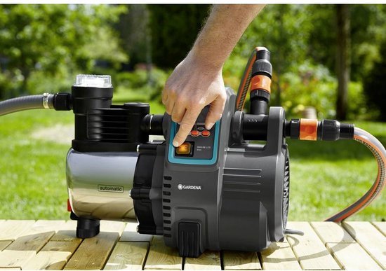 GARDENA 6000/6E LCD Inox Hydrofoorpomp - 1300W - 6000 l/u