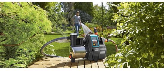GARDENA 6000/6E LCD Inox Hydrofoorpomp - 1300W - 6000 l/u