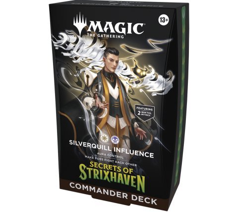 Magic: The Gathering Secrets of Strixhaven Commander Deck - Silverquill Influence