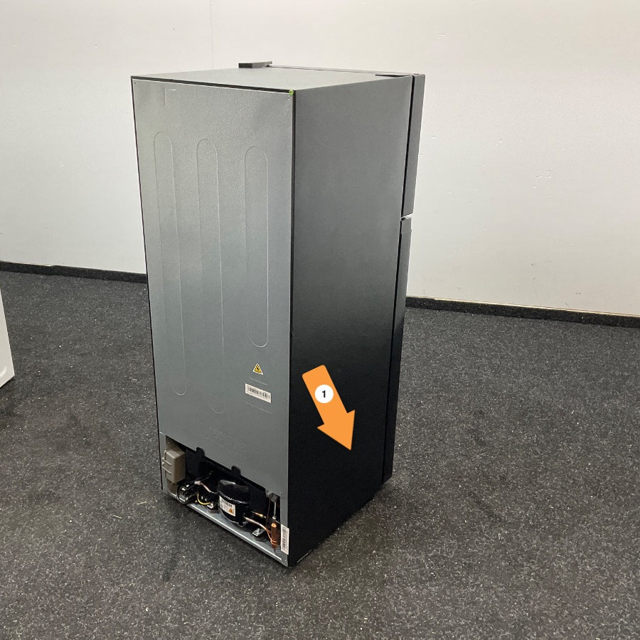 Everglades koelkast EVTD3020 - Zwart - 124 Liter