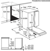 AEG inbouw vaatwasser FSB64907Z - 6000 serie
