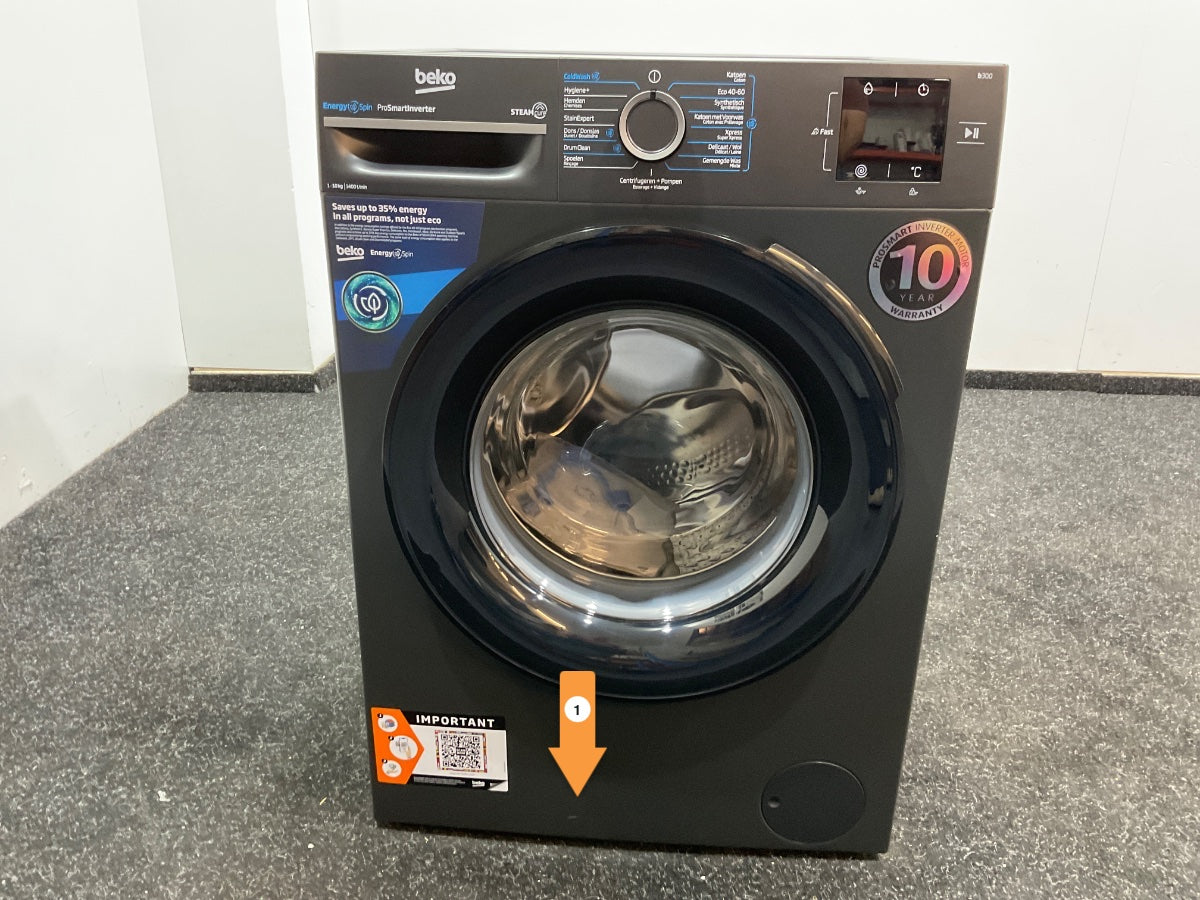 Beko wasmachine BM3WFT31041A1 - EnergySpin - 10 kg 