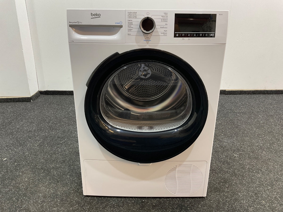 Beko warmtepompdroger BM3T3824W - SteamCure - 8 kg